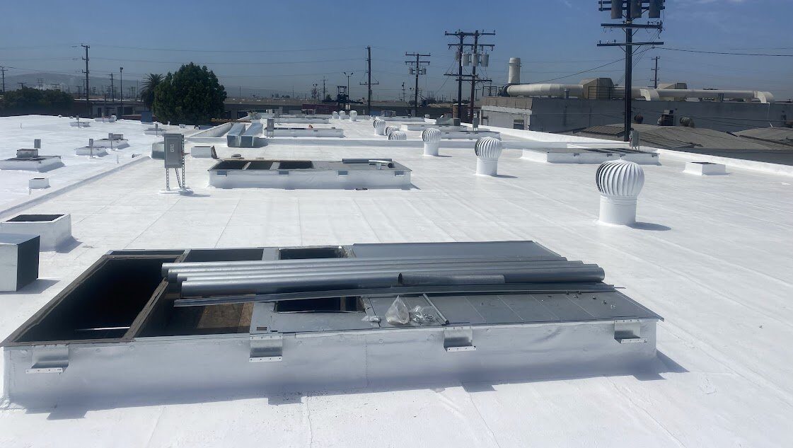 Low-Slope Commercial Warehouse Membrane