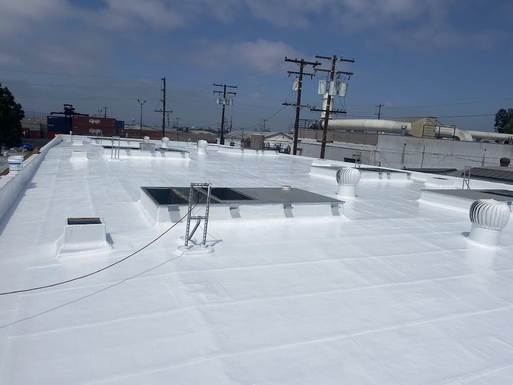 Industrial Fluid-Applied Elastomeric Roof Restoration